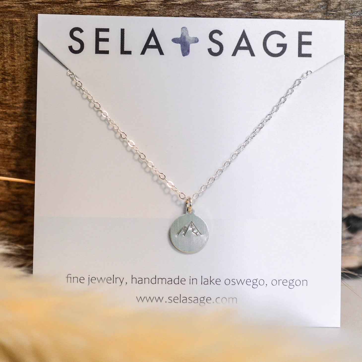 Alpine Peak Necklace Sterling Silver